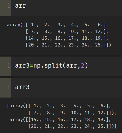 Python数组变形的几种实现方法