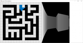 基于Matlab制作伪3D第一视角迷宫小游戏