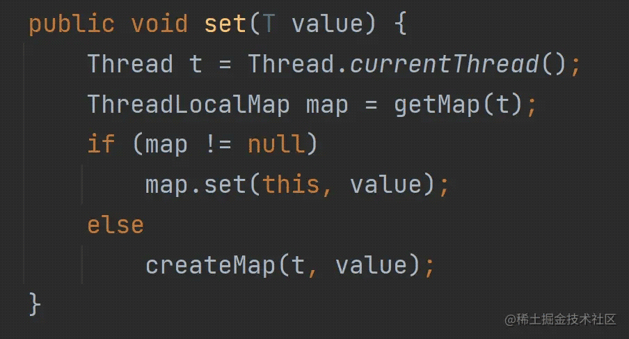 ThreadLocal的set方法原理示例解析