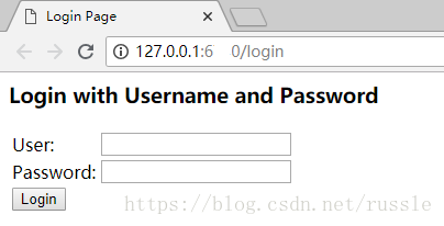 启用springboot security后登录web页面需要用户名和密码的解决方法