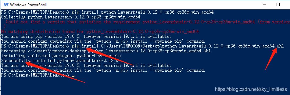 pip install python-Levenshtein失败的解决