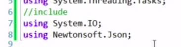 C#如何处理JSON