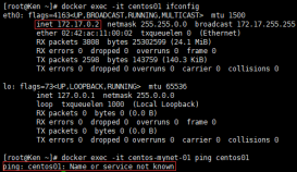 Docker不同网段下的容器互联的实现