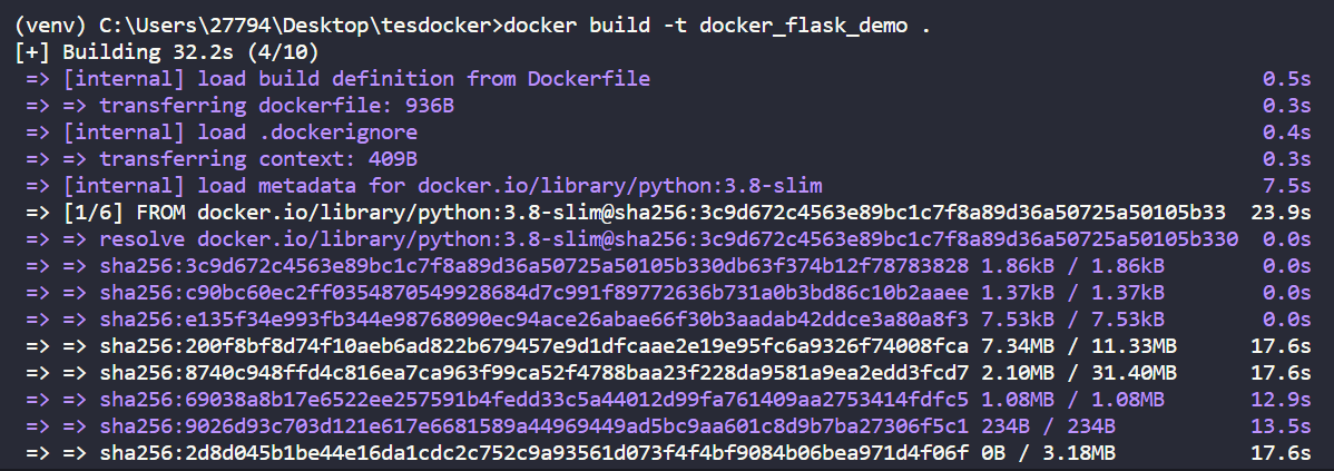 windows下Docker部署Flask的详细教程