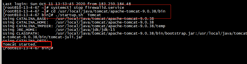 Linux系统中Tomcat环境配置方式