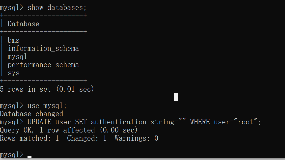 MySQL8.0/8.x忘记密码更改root密码的实战步骤(亲测有效!)