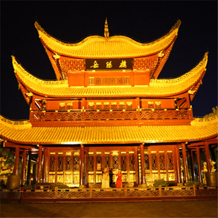 中国十大名楼夜景图片高清无水印 见证了华夏民族的历史沧桑