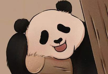 国宝熊猫手绘壁纸高清无水印 一起做有熊猫儿的人儿吧