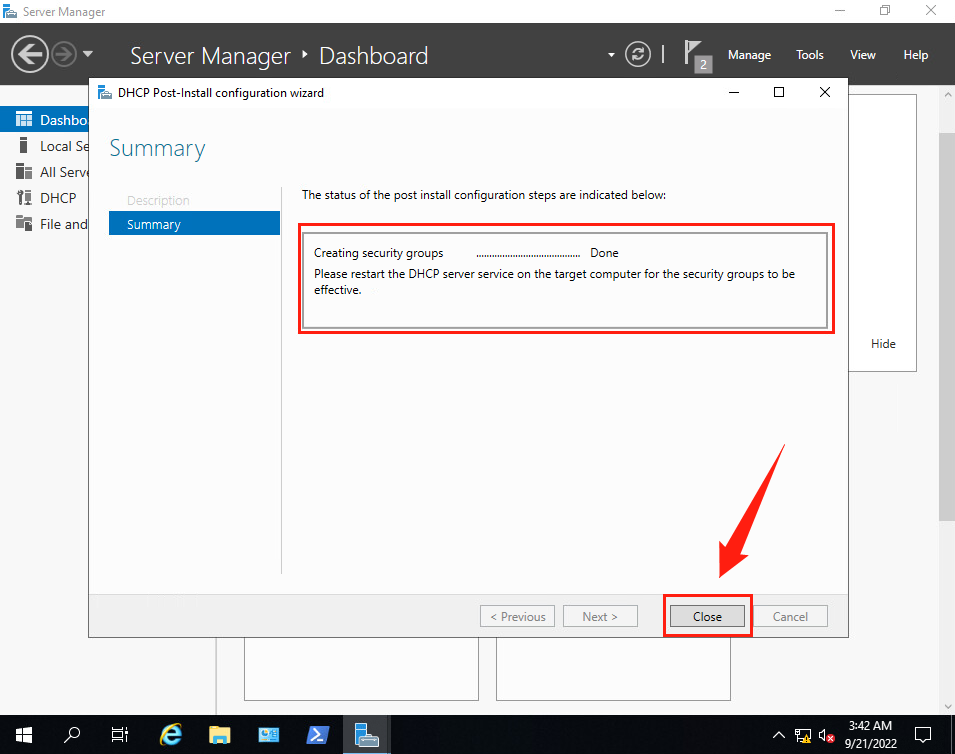 Windows Server 2019 安装和配置DHCP服务 Ⅱ
