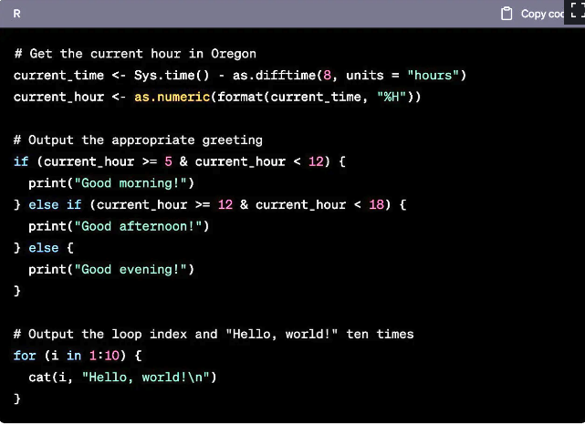 用ChatGPT搞定12 种编程语言：看看它如何表现