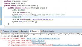 Java技能点之SimpleDateFormat进行日期格式化问题