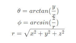 Python实现arctan换算角度的示例