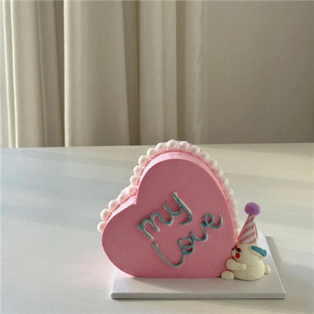 2023七夕节很甜的爱心蛋糕配图 七夕想拥有这么有爱的蛋糕耶