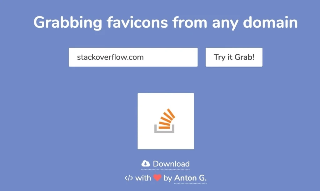 下载网站 favicon 图标的 3 种方法
