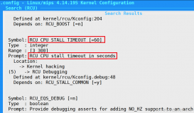 Linux INFO: rcu_sched self-detected stall on CPU