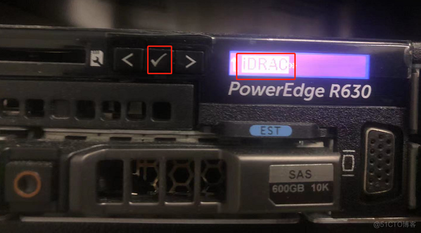Dell服务器通过面板修改idrac管理卡的IP地址