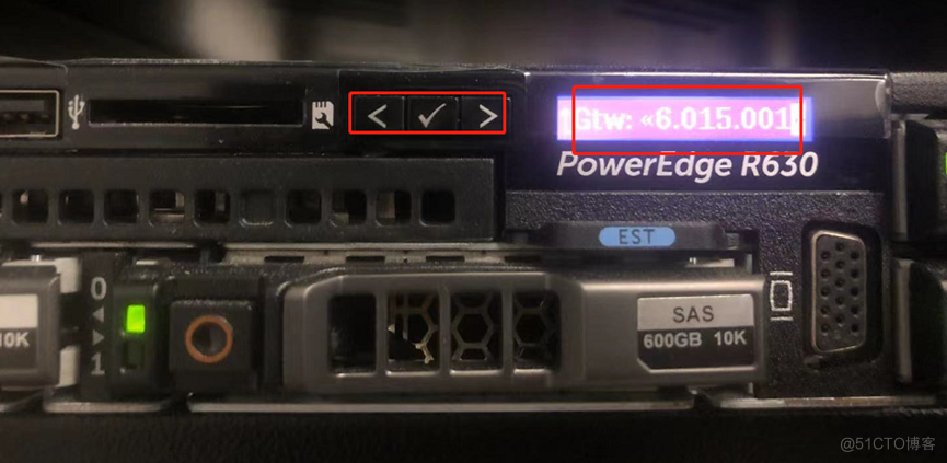Dell服务器通过面板修改idrac管理卡的IP地址