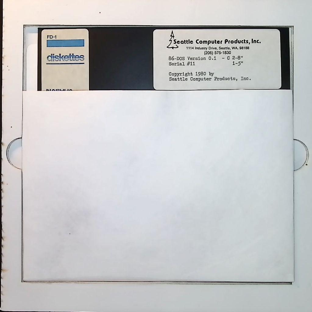 距今已 43 年，微软 Windows 的祖先 86-DOS 现身网络