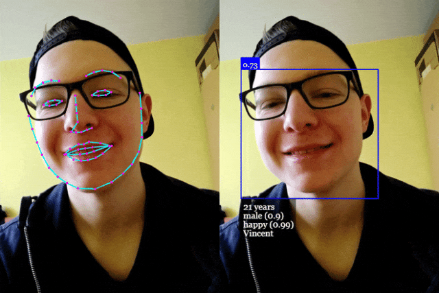推荐：优秀JS开源人脸检测识别项目