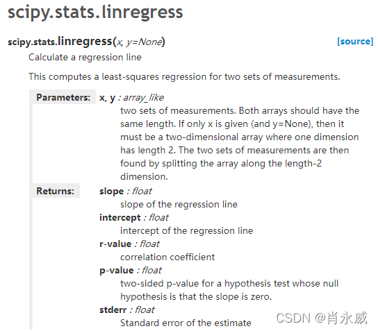 关于numpy.polyfit()与Stats.linregress()方法最小二乘近似拟合斜率对比